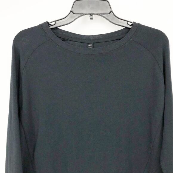 COTTON ON BODY Women's Active Rib Long Sleeve Top Black XS Relaxed Fit NWT - Picture 6 of 13